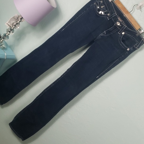 True Religion blue Joey jean with sequins - Picture 6 of 8